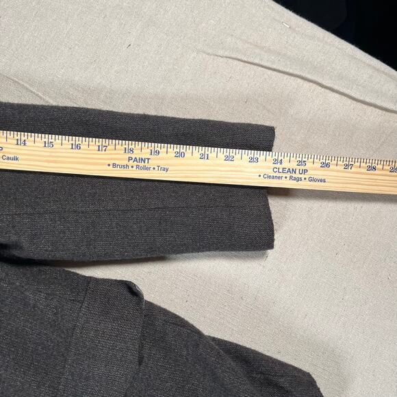 Pronto Moda Men's Blazer 42L Brown Plaid Jacket Wool Cashmere Layered Sport Coat - Picture 10 of 11